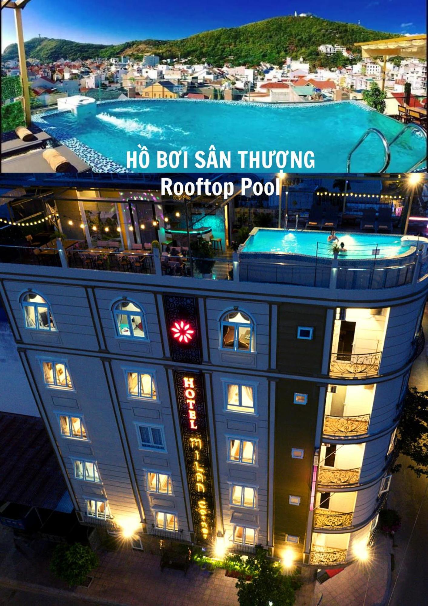 Milan Corner Hotel Vung Tau Bagian luar foto